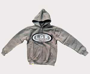 LGR Grey Logo Hoodie