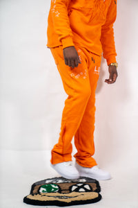 LGR “Bles-Sins” Sweatsuit Set Orange