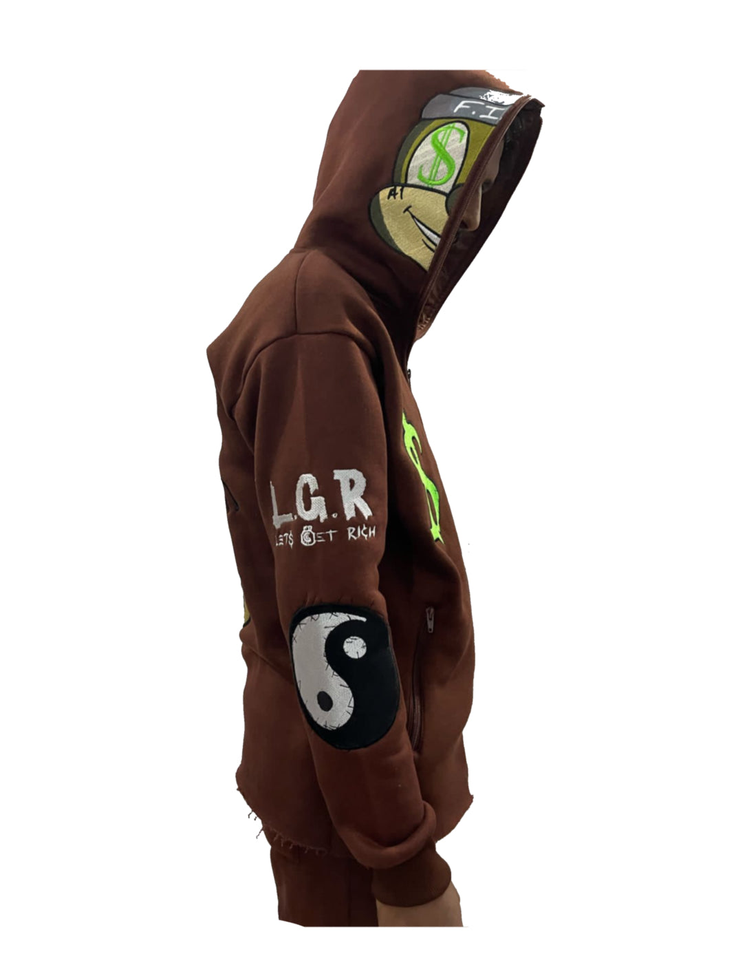 LGR “BLUR” Full Zip Hoodie