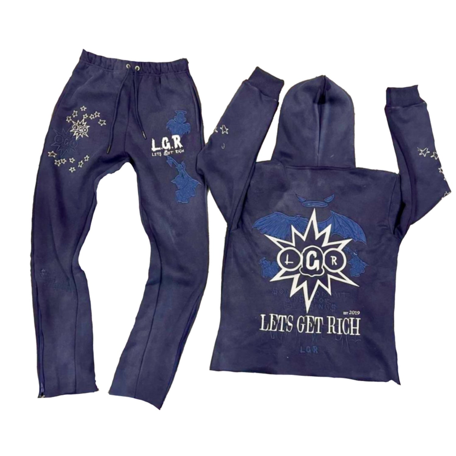 LGR “Bles-Sins” Sweatsuit Set