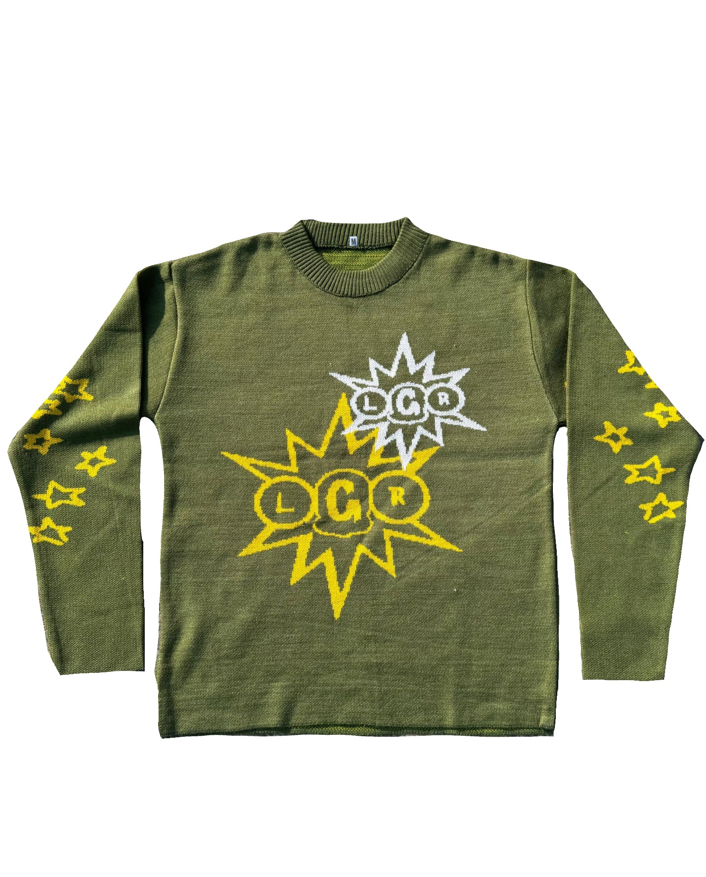 LGR “Bles-Sins” Knitted sweater Green
