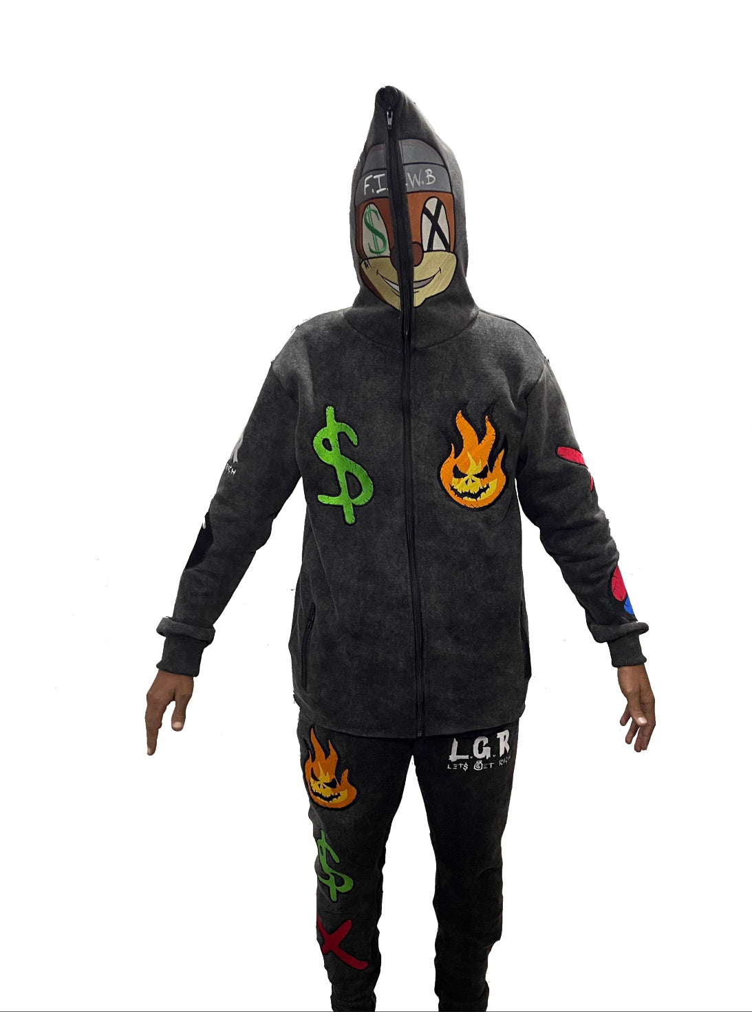 LGR “BLUR” Full Zip Hoodie