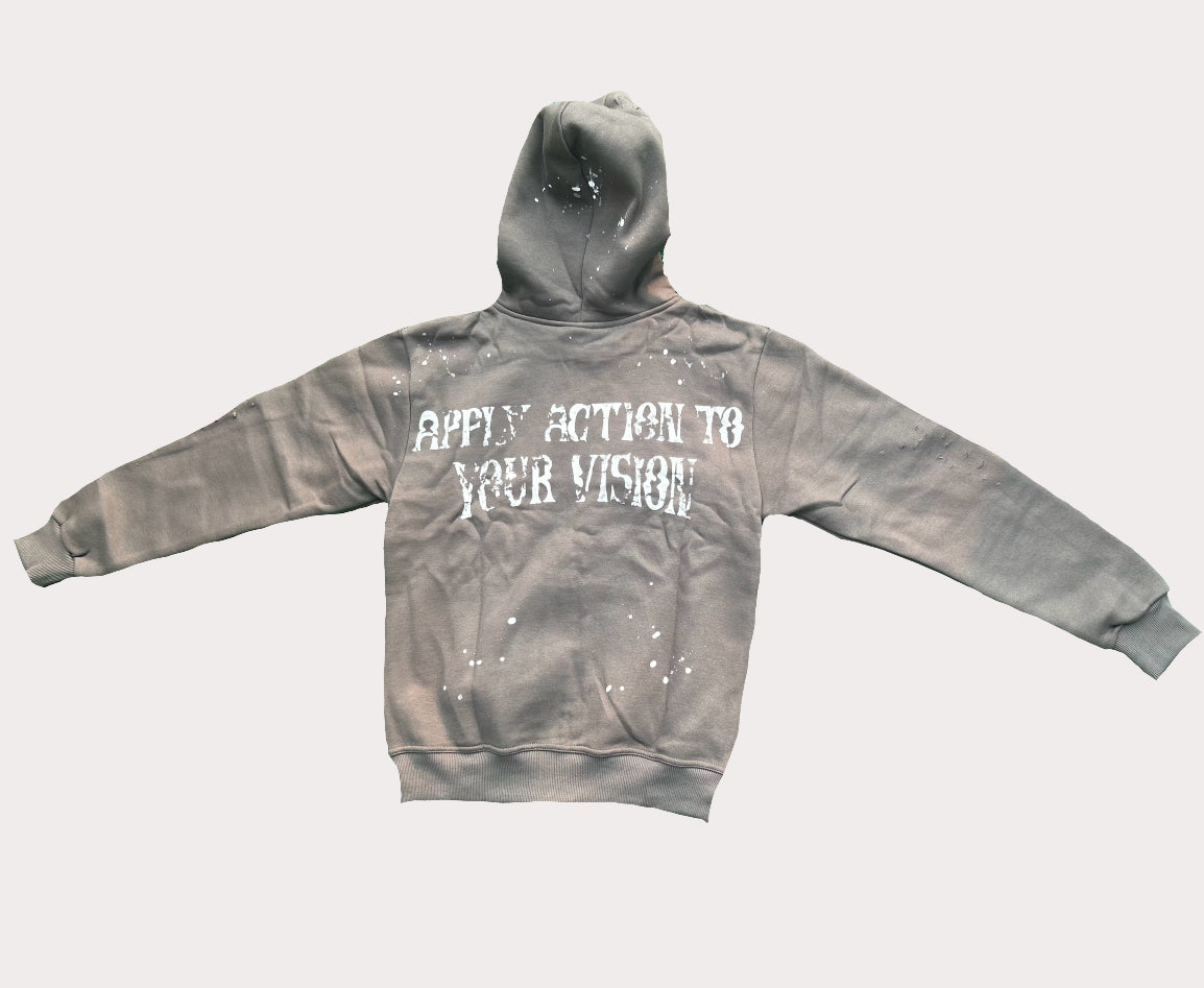 LGR Grey Logo Hoodie