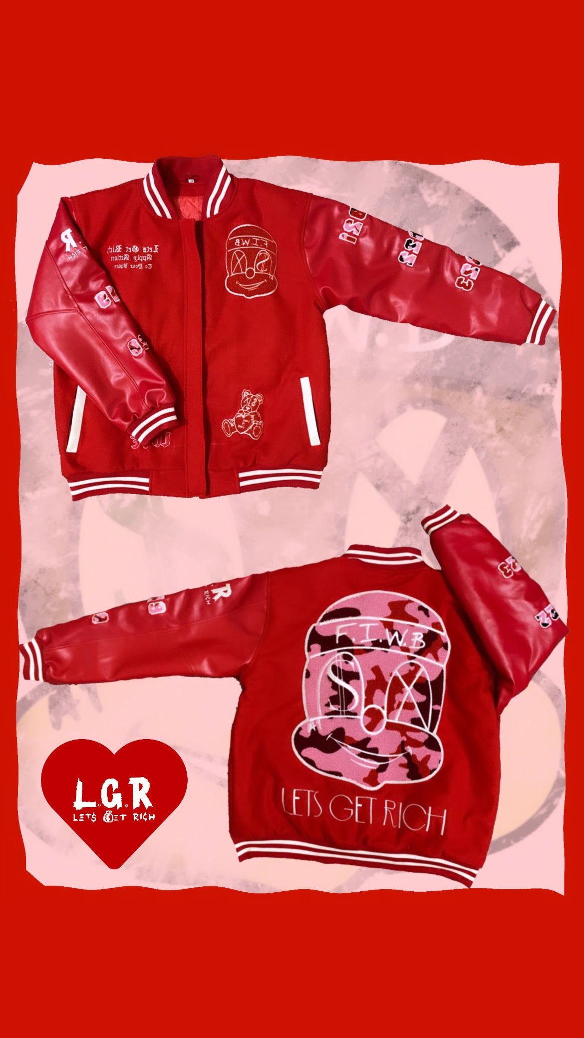 LGR “5th Anniversary” Varsity Jacket Love is Love Edition